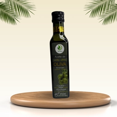 Aceite de Oliva extravirgen prensando en frío