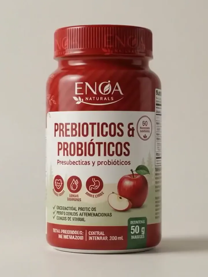 Presentación de prebióticos y probióticos desarrollada para un tercero