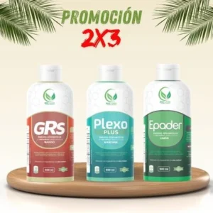 Biolabs Promoción 2 (GRS, Plexo Plus y Epader, 2x3)