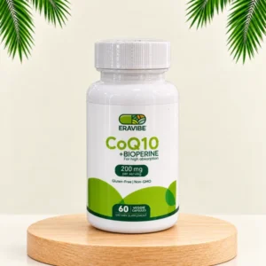 CoQ10 + BioPerine Eravibe 200 mg — 60 cápsulas