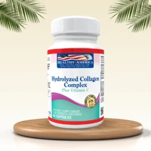 Hydrolyzed Collagen 1500mg Plus Vitamin C 60 Caps