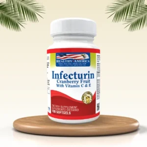 InFecturin™ Cranberry Fruit Concentrate 140 mg w/ Vitamin C & E x 100 Softgel