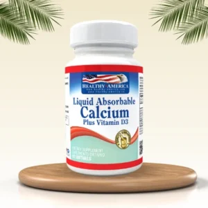 Liquid Absorbable Calcium Plus Vitamin D3 60 Softgels