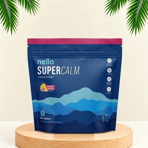 Nello SuperCalm Calming Drink Mix — 20 sobres
