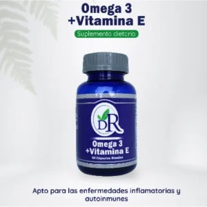 OMEGA 3 + VITAMINA E CÁPSULAS BLANDAS D.R. ROJAS x 100 softgel