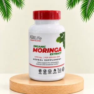 Organic Moringa Extract FullLife 1.000 mg — 120 cápsulas
