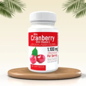 Utis Cranberry With Vitamin C 60 Softgels
