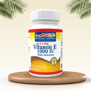 Vit E 1.000 Vitamin E 1000 IU with Selenium 100 Softgels