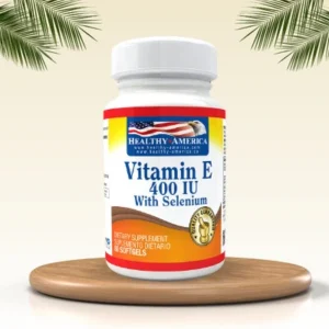 Vitamin E 400 IU with Selenium 60 Softgels