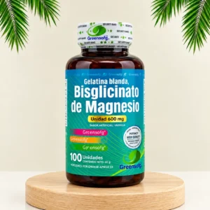 Bisglicinato de magnesio — 100 cápsulas blandas