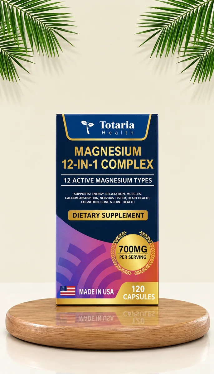 Magnesium 12-in-1 Complex — 120 cápsulas