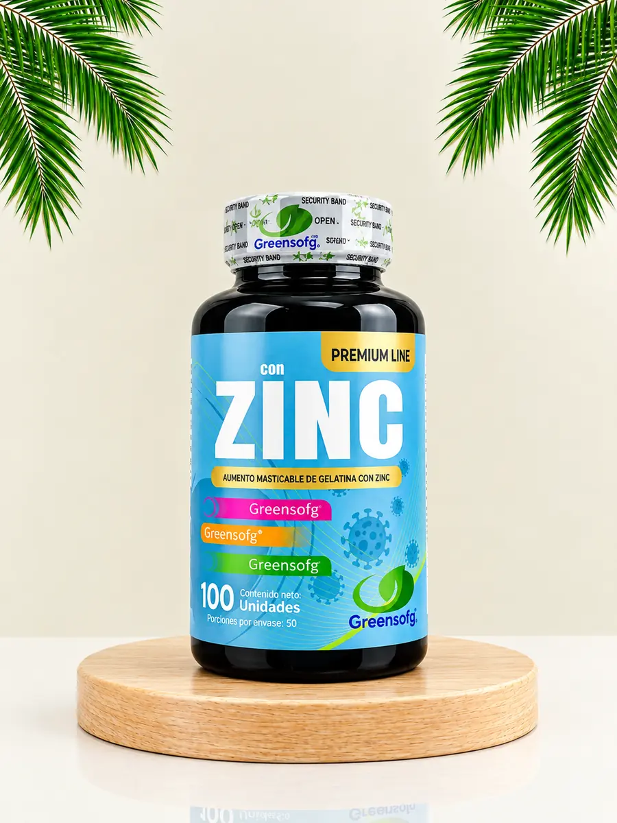 Zinc — 100 cápsulas blandas